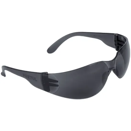 Lentes de Seguridad Gris, 100% Policarbonato con UV Antirayadura, LEN-SN-P 20402 Pretul Pretul-Lentes de Seguridad Gris, 100% Po