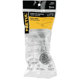 Lentes de Seguridad Transparente, 100% Policarbonato con UV Antirayadura, LEN-ST-P 20401 Pretul Pretul-Lentes de Seguridad Trans