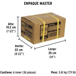 Cartucho de Repuesto Vapores Inorganicos RES-1-P RES-2-P, CF-VI-P 23395 Pretul Pretul-Cartucho de Repuesto Vapores Inorganicos R