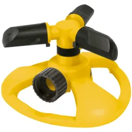 Aspersor Plastico 3 Brazos de ABS chorro fino 3/4", Alcance 3.5m, 50 PSI, Area 360, REG-2P 20069 Pretul Pretul-Aspersor Plastico