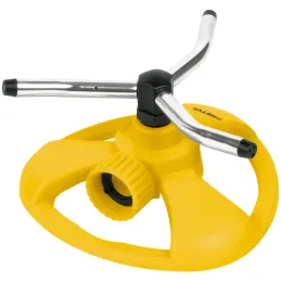 Aspersor Plastico 3 Brazos de Aluminio 3/4", Alcance 5m, 50 PSI, Area 360, REG-3 20065 Pretul Pretul-Aspersor Plastico 3 Brazos 