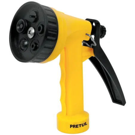 Pistola de Riego 5 Funciones Plasticas Gatillo y Clip para flujo continuo, PIM-55P 22765 Pretul Pretul-Pistola de Riego 5 Funcio