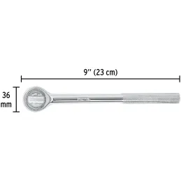 Ratchet de Liberacion Rapida, Cabeza Redonda, Encastre 1/2", acero al cromo vanadio, M-5852P 21150 Pretul Pretul-Ratchet de Libe