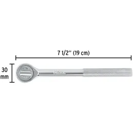 Ratchet de Cabeza Redonda E3/8" acero al carbono Pretul 21160 Pretul-Ratchet de Cabeza Redonda E3/8" acero al carbono Pretul 211