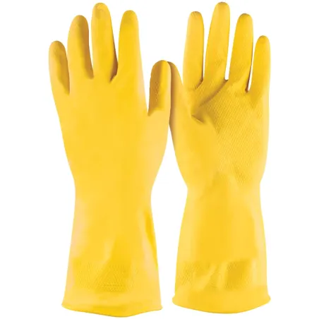 Guantes de Latex Talla G Afelpado para limpieza Pretul 23261 Pretul-Guantes de Latex Talla G Afelpado para limpieza Pretul 23261