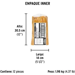 Guantes de Carnaza Unitalla con puño corto de seguridad, para soldadura y Mantenimiento Pretul 23262 Pretul-Guantes de Carnaza U