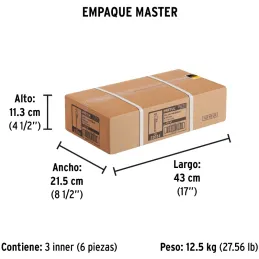Llave Stilson 18" A51mm, STI-18P 22014 Pretul Pretul-Llave Stilson 18" A51mm, STI-18P 22014 Pretul Mordaza ajustable, forjada en