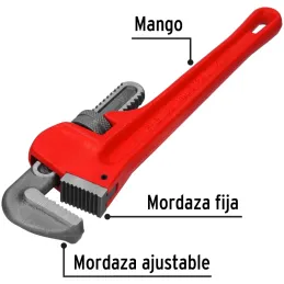 Llave Stilson 14" A38mm, STI-14P 22013 Pretul Pretul-Llave Stilson 14" A38mm, STI-14P 22013 Pretul Mordaza ajustable, forjada en