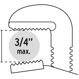 Llave Stilson 8" A19mm, STI-8P 22010 Pretul Pretul-Llave Stilson 8" A19mm, STI-8P 22010 Pretul Mordaza ajustable, forjada en ace