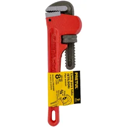 Llave Stilson 8" A19mm, STI-8P 22010 Pretul Pretul-Llave Stilson 8" A19mm, STI-8P 22010 Pretul Mordaza ajustable, forjada en ace