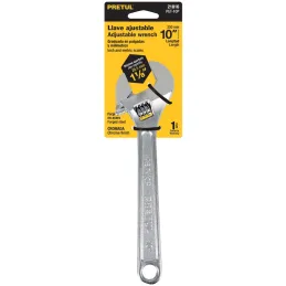 Llave Francesa 10" A1-1/8" Cromadas Pretul 21816 Pretul-Llave Francesa 10" A1-1/8" Cromadas Pretul 21816 Forjado en acero al car