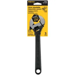 Llave Francesa 10" A1-1/8" ACarbono Fosfatadas Pretul 21824 Pretul-Llave Francesa 10" A1-1/8" ACarbono Fosfatadas Pretul 21824 F