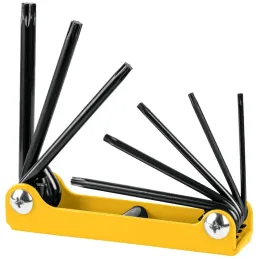 Juegos de 8 Llaves Torx Tnavaja Pretul 21395 Pretul-Juegos de 8 Llaves Torx Tnavaja Pretul 21395 Fabricadas en acero al carbono 
