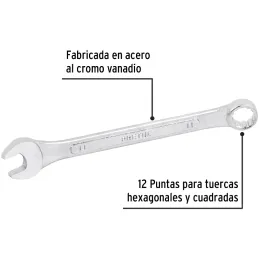 Llaves Boca 11mm Mixta Combinada CrVanadio Pretul 21905 Pretul-Llaves Boca 11mm Mixta Combinada CrVanadio Pretul 21905 Fabricada