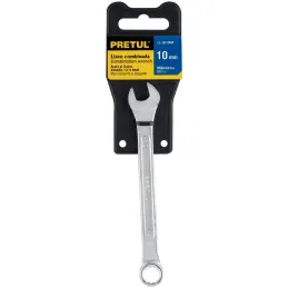 Llaves Boca 10mm Mixta Combinada CrVanadio Pretul 21904 Pretul-Llaves Boca 10mm Mixta Combinada CrVanadio Pretul 21904 Fabricada