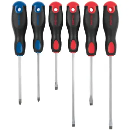 Juego Desarmadores 6 Pza 3/16 1/4" ComfortGrip Pretul 20220 Pretul-Juego Desarmadores 6 Pza 3/16 1/4" ComfortGrip Pretul 20220 B