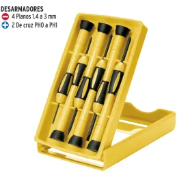 Desarmadores Juegos 6 Pza Electronica y Presicion Pretul 21381 Pretul-Desarmadores Juegos 6 Pza Electronica y Presicion Pretul 2