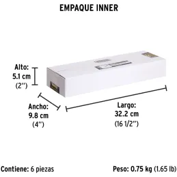 Desarmador Estrella 1/4" x8" N2 MangoPVC Pretul 21475 Pretul-Desarmador Estrella 1/4" x8" N2 MangoPVC Pretul 21475 Barra de acer