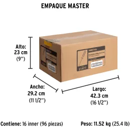 Desarmador Estrella 1/4" x6" N2 MangoPVC Pretul 21477 Pretul-Desarmador Estrella 1/4" x6" N2 MangoPVC Pretul 21477 Barra de acer