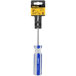 Desarmador Estrella 1/4" x4" N2 MangoPVC Pretul 21474 Pretul-Desarmador Estrella 1/4" x4" N2 MangoPVC Pretul 21474 Barra de acer