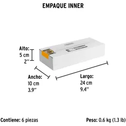 Desarmador Estrella 1/4" x4" N2 MangoPVC Pretul 21474 Pretul-Desarmador Estrella 1/4" x4" N2 MangoPVC Pretul 21474 Barra de acer