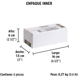 Desarmador Estrella 1/4" x1-1/2" N2 MangoPVC Pretul 21476 Pretul-Desarmador Estrella 1/4" x1-1/2" N2 MangoPVC Pretul 21476 Barra