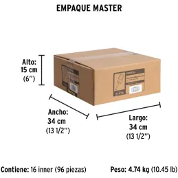 Desarmador Estrella 1/4" x1-1/2" N2 MangoPVC Pretul 21476 Pretul-Desarmador Estrella 1/4" x1-1/2" N2 MangoPVC Pretul 21476 Barra