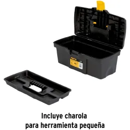 Caja para Herramientas Plastica Largo 16", Ancho 8", Alto 7 3/8", Peso 0.8 kg, CHP-16P 20532 Pretul Pretul-Caja para Herramienta