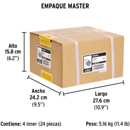 Mandriles Chucks con Llave 3/8" Universal, BRO-3/8N-P 27037 Pretul Pretul-Mandriles Chucks con Llave 3/8" Universal, BRO-3/8N-P 
