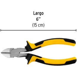 Alicates de corte diagonal 6" ComfortGrip Acarbono MangoPVC Pretul 22675 Pretul-Alicates de corte diagonal 6" ComfortGrip Acarbo
