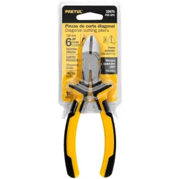 Alicates de corte diagonal 6" ComfortGrip Acarbono MangoPVC Pretul 22675 Pretul-Alicates de corte diagonal 6" ComfortGrip Acarbo