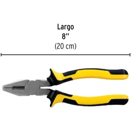 Alicates universal 8" ComfortGrip Acarbono MangoPVC Pretul 22674 Pretul-Alicates universal 8" ComfortGrip Acarbono MangoPVC Pret