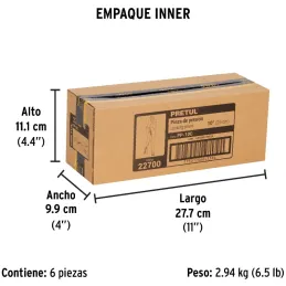 Alicates de Presion 10" Curvo Acarbono Pretul 22700 Pretul-Alicates de Presion 10" Curvo Acarbono Pretul 22700 Mordazas curvas d