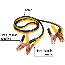 Cables pasa Corriente 10 AWG x2m Auto Bateria con Funda CAP-2010P 22807 Pretul Pretul-Cables pasa Corriente 10 AWG x2m Auto Bate