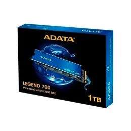 Nvme Adata SSD Legend700 1Tb Adata-Nvme Adata SSD Legend700 1Tb Capacidad 1TB Factor de forma M.2 2280 NAND Flash NAND 3D Dimens