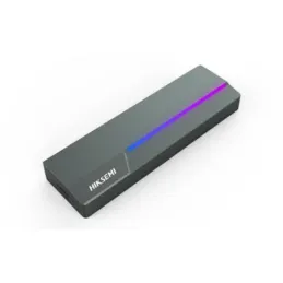 Enclosure portatil HIKSEMI MDR1 con luz RGB, Interfaz USB 3.2 Gen 2 Tipo-C, Gris hiksemi-Enclosure portatil HIKSEMI MDR1 con luz