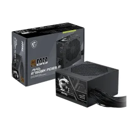 Fuente de alimentacion MSI MAG A750BN PCIE5 III, 750W, 80 PLUS Bronze, Formato ATX.