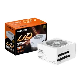 Fuente de alimentacion GIGABYTE UD1000GM PG5 V2 ICE 1000W, 80 PLUS Gold, Formato ATX.