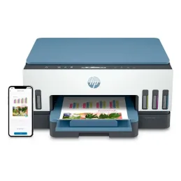 Multifuncional de tinta HP Smart Tank 725, Impresion/Escaneo/Copia/Wi-Fi/Bluetooth LE/USB