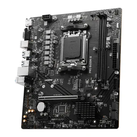 Motherboard MSI PRO B650M-B, Chipset AMD B650, Socket AMD AM5, mATX