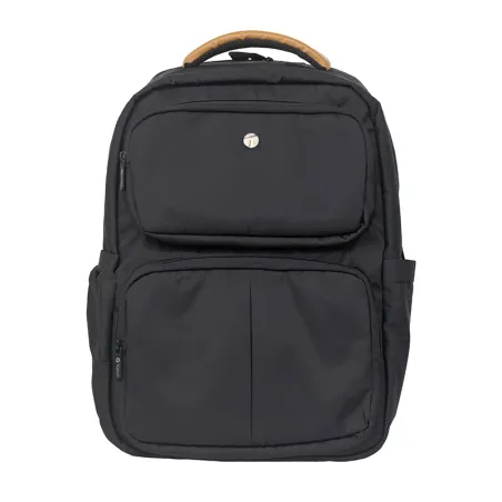 Backpack Teros Elite TE-9030BK, para notebooks de hasta 17", Color Negro
