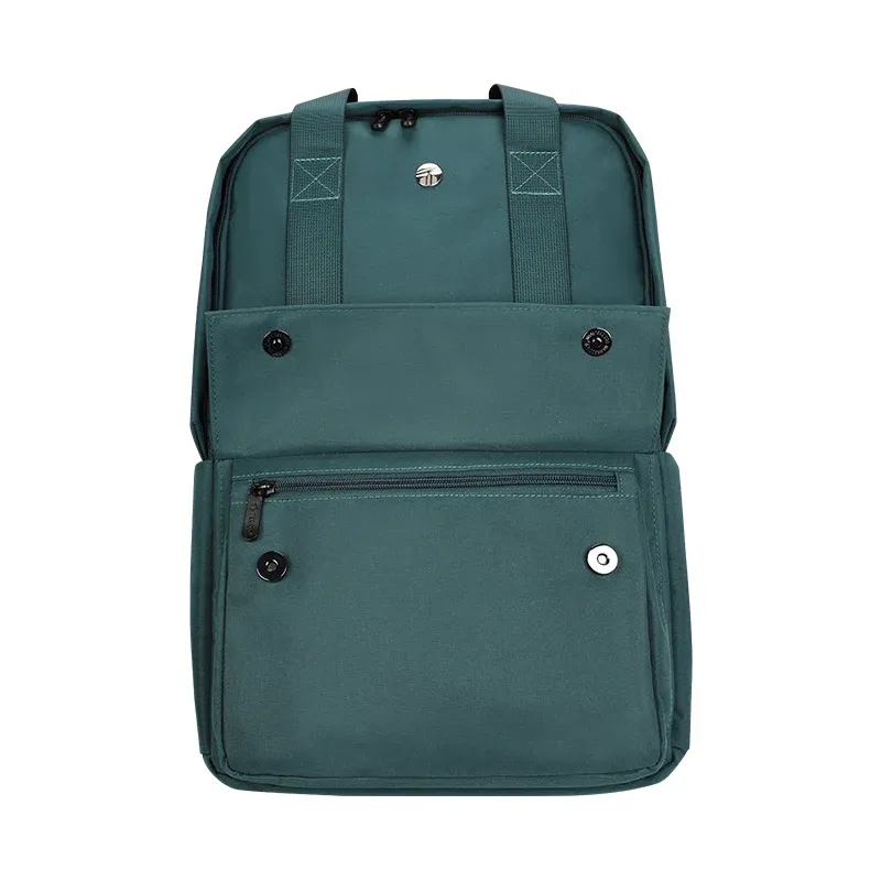 Backpack Teros City II TE-9032GR, Para Notebooks de hasta 15.6", Color Verde