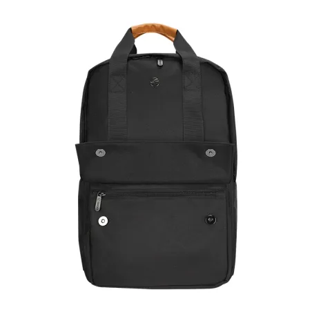 Backpack Teros City II TE-9031BL, para Notebooks de hasta 15.6", Negro