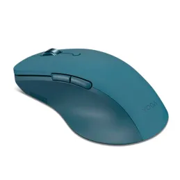 Mouse Inalambrico Lenovo Yoga Pro, Interfaz sensor optico azul inalambrico, 6 botones, verde azulado