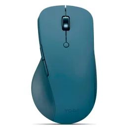 Mouse Inalambrico Lenovo Yoga Pro, Interfaz sensor optico azul inalambrico, 6 botones, verde azulado