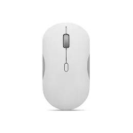 Mouse Inalambrico Lenovo 350 silencioso inalambrico (Dual Bluetooth 5.3) Color gris nube, sin bateria