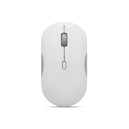 Mouse Inalambrico Lenovo 350 silencioso inalambrico (Dual Bluetooth 5.3) Color gris nube, sin bateria