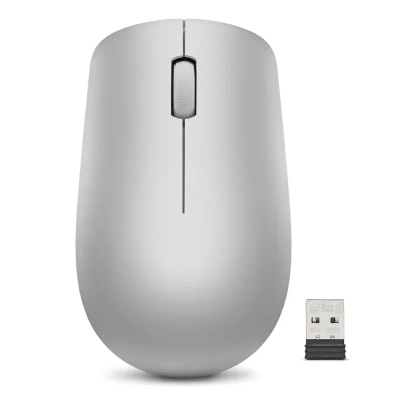Mouse Inalambrico Lenovo 530, Inalambrico 2.4GHz (Receptor Nano USB), Ambidiestro, Sensor optico