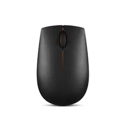 Mouse Inalambrico Lenovo 300 compacto, inalambrico (2.4GHz a traves de nano receptor USB-A), Negro