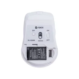 Mouse Inalambrico Teros TE-1250AI , 2.4GHz, 8 botones, IA, DPI 3200, USB, BT